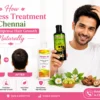 Professional Baldness Treatment Chennai options including scalp analysis, Ayurvedic care, PRP therapy, and natural hair growth solutions.