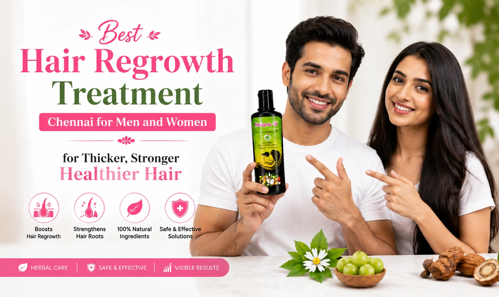 Hair regrowth treatment consultation with hair specialist in Chennai